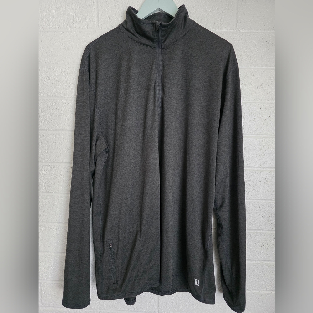 Mens Vuori half zip long sleeve shirt size XXL